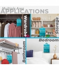 Dehumidifier Hanging Bags (Pack Of 2, Charcoal & Ocean)