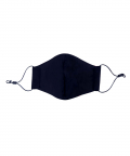 Black Embellished Floret Face Mask For Adult