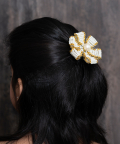 The Hattie Designer Flower Comb Clip
