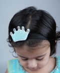 Cerulean Senorita Crown Crystal Hair Band 