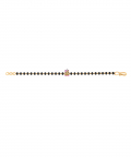 Cciki Pink Baby Unicorn Nazariya Bracelet In Gold