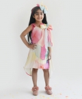 Splashes Print Dress
