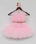 Pink Net Frock