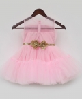 Pink Net Frock