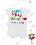 Happy Birthday Personalized Romper