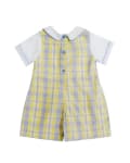 Baby Boy Romper With Hat Set