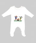 Customized Lohri Embroidered Romper