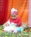 1st Holi Colour Romper