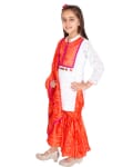 Embroided Net Kurta With Bhandhani Sharara