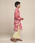 Zalea long kurta & Straight pants set