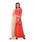 Orange Kurta Sharara Set