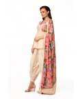 Floral Dhoti Set