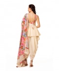 Floral Dhoti Set