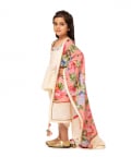 Floral Dhoti Set For Kids