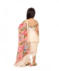 Floral Dhoti Set For Kids