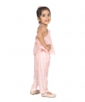 SM_Pink Geometrical Weave Jumpsuit