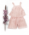 SM_Pink Geometrical Weave Jumpsuit