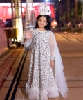 White Sequins Dress