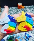 Jumbo Unicorn Crayon - 1 Piece (Random)