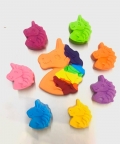 Jumbo Unicorn Crayon - 1 Piece (Random)