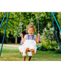 Plum Single Swing Set