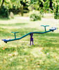 Plum Rotating See Saw