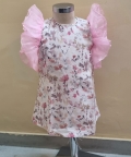 Pink Linen Frock