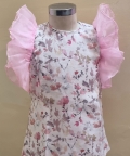 Pink Linen Frock