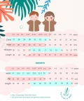 Resort Collar Shirt & Resort Short Sea Weed For Girl & Boy