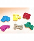 Jumbo Vehicles Set Of 6 Crayons