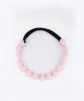 Floral Lace Beaded Headband 