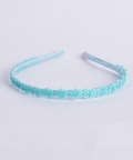 Floral Sequin Hairband - Ocean Green