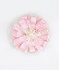 Elegant Pink Tulle Net Hairclip