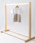 White Goat Block Dress