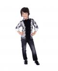 Monochrome printed shirt