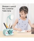 3 In 1 Camera Style Led Light Lamp Pen Holder Table Lamp