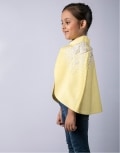 Rose Embroidered Cape 