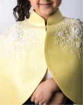 Rose Embroidered Cape 