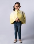 Rose Embroidered Cape 
