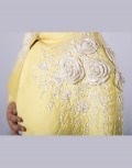 Rose Embroidered Cape 