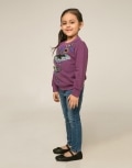 Butterfly Embroidery Sweatshirt