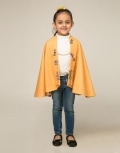 Adorable Mice On The Lapel Cape