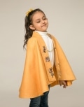 Adorable Mice On The Lapel Cape