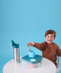 Insulated Straw Sipper Drink Water Bottle 500ml Green