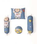 Kicks & Crawl-Baby Space Explorer 5 Pc Quilted Bedding Set