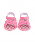 Kicks & Crawl-Woven Pink Sandals