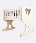 Swen Wooden Rocking Baby Bassinet Oliver
