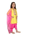 Silk Kurta with Dhoti 