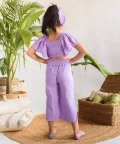 	Vitrail Plum Top & Trouser Set