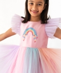 Rainbow Hearts Dress